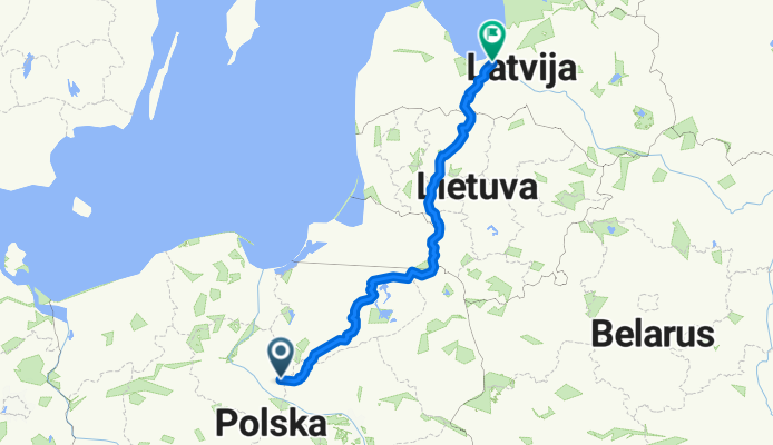 Sierpecka, Skępe to Vecpilsēta, Riga