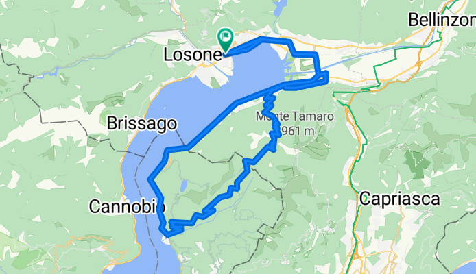 Locarno - Alpe di Neggia loop