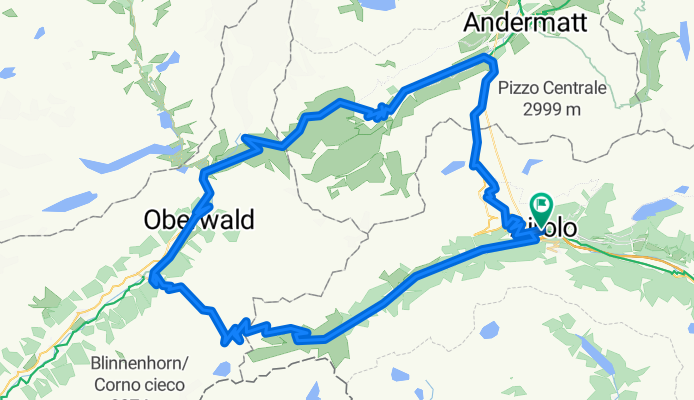 Airolo - St Gotthard Loop