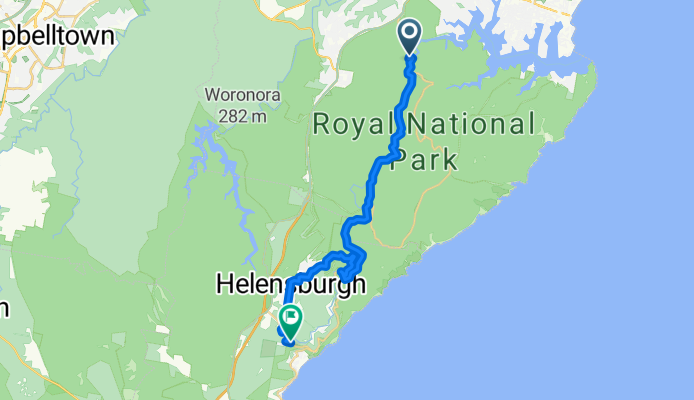 Audley Weir to Bald Hill