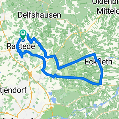 Von Rastede zum Melkhus Fuchsberg