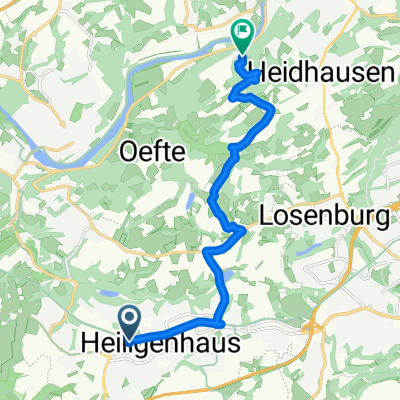 Gohrstraße nach Essen Papiermühle