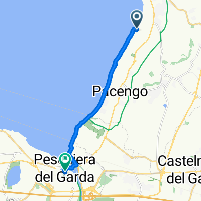 Lazise nach Via XXX Maggio, Peschiera del Garda