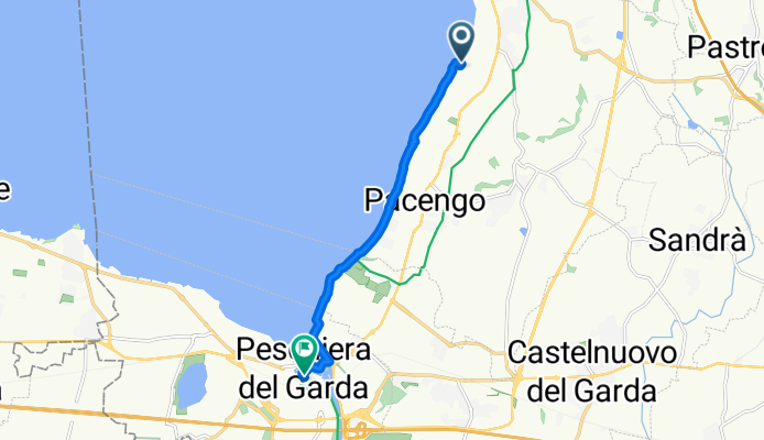 Lazise nach Via XXX Maggio, Peschiera del Garda
