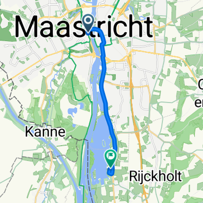 Kesselskade, Maastricht nach Oosterweg, Eijsden