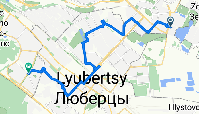 улица Лавриненко, Москва до улица Генерала Кузнецова, Москва