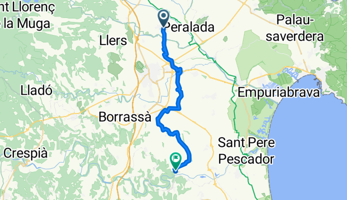 Carrer del 2 de Maig, Cabanes a Carrer Nou, Sant Miquel de Fluvià