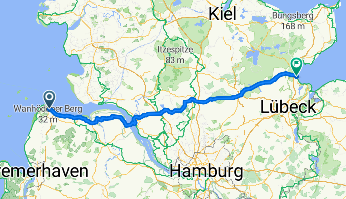 Von Cuxhaven bis Scharbeutz