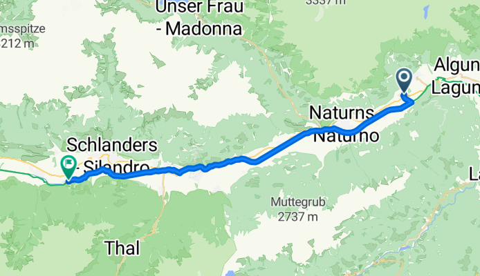 Von Partschins bis Schlanders