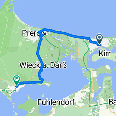 Jordanstraße, Zingst nach Chausseestraße, Born auf dem Darß