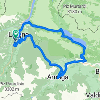 Route in Livigno