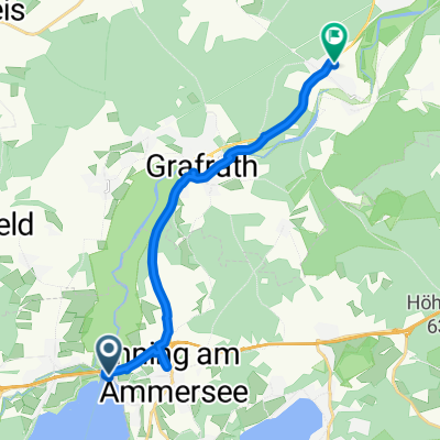 Landsberger Straße, Inning nach Oskar-von-Miller-Straße, Schöngeising