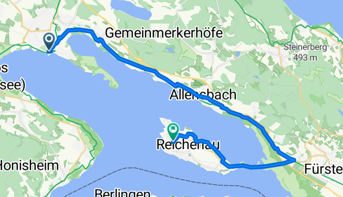 Radolfzell nach Reichenau