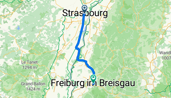 Straßburg Freiburg