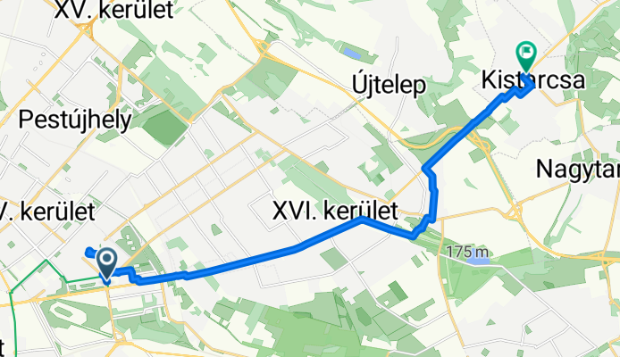 Örs vezér tere - Kistarcsa bisztró