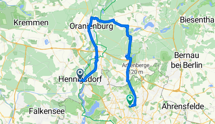 Von Hennigsdorf bis Berlin