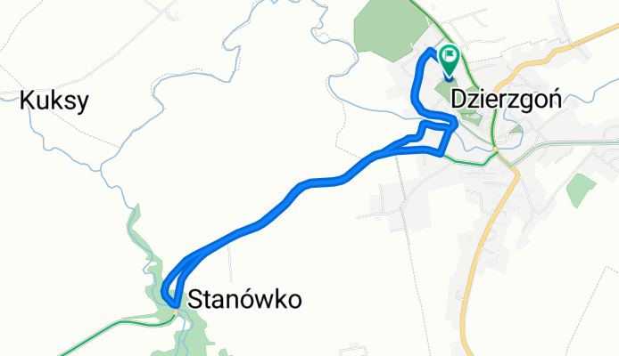 Alternatywna trasa Biegu Komtura