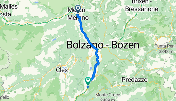 Passerpromenade, Meran nach Reichstraße, Neumarkt