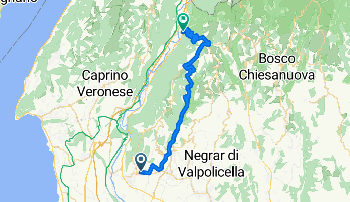 Via Corgnan nach Via Ponte