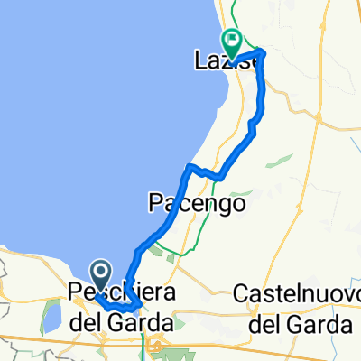 Peschiera del Garda nach Piazza Vittorio Emanuele