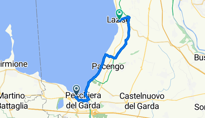 Peschiera del Garda nach Piazza Vittorio Emanuele
