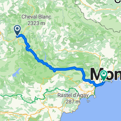 G2N DAY 7:  DIGNES-LES-BAINS to Nice