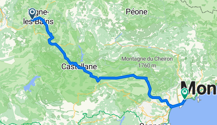 G2N DAY 7: DIGNES-LES-BAINS to Nice