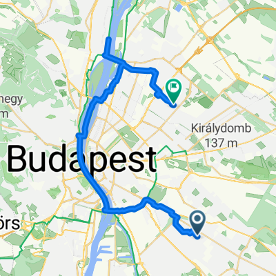Nagysándor József utca, Budapest - Bezsilla Nándor utca, Budapest