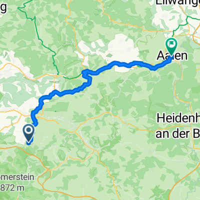 Bad Boll – Aalen  64km