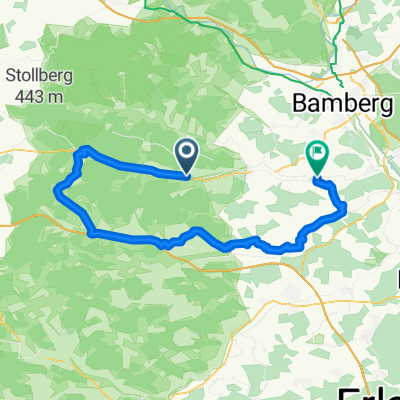 Bonnäcker, Burgebrach nach In der Huth, Frensdorf