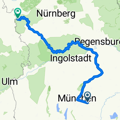 Zorneding-Isar Radweg - Altmuel Tauber Radweg