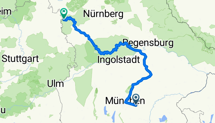 Zorneding-Isar Radweg - Altmuel Tauber Radweg