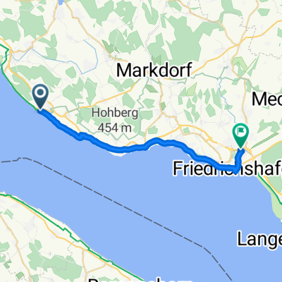 Unterstadtstraße, Meersburg nach Ailinger Straße, Friedrichshafen