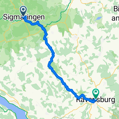 Von Sigmaringen bis Ravensburg