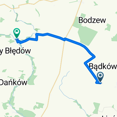 Goszczyn, Goszczyn do Nowy Rynek, Błędów