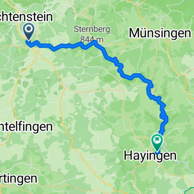 Uhlandstraße nach Lauterdörfle