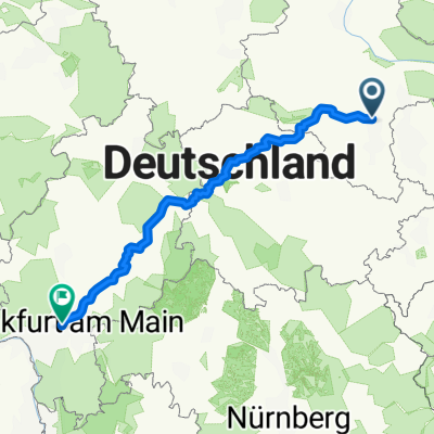 Georg-Cantor-Straße nach Kornmarkt 1a