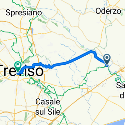 Via IV Novembre nach Treviso