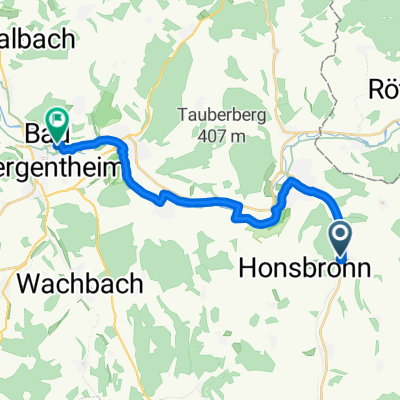 Weg zur Schwabenmühle naar Schloß