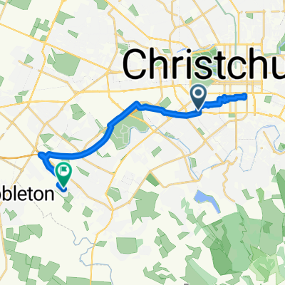 Collins St, Christchurch to Ishwar Ganda Blvd, Christchurch