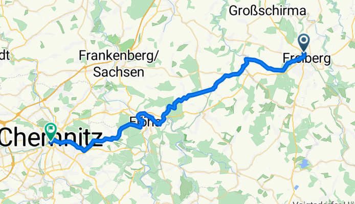 Agricolastraße, Freiberga a Markt, Chemnitz