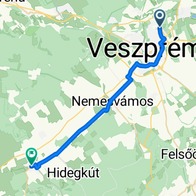 Aulich Lajos utca, Veszprém - Malom utca, Tótvázsony
