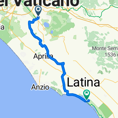 Day 3 July 7 - Ciampino – Latina ‘Rio Martino’