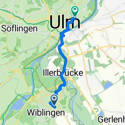 Öschweg, Ulm nach Heimstraße, Ulm