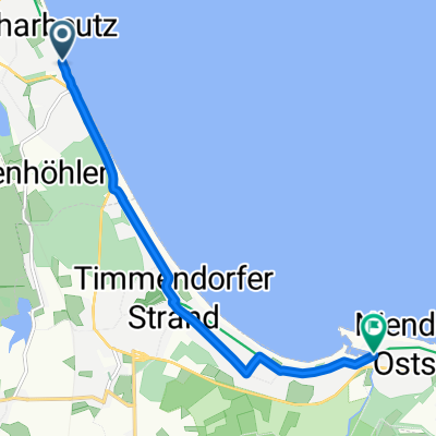 Fischerstieg, Scharbeutz nach Gartenweg, Timmendorfer Strand