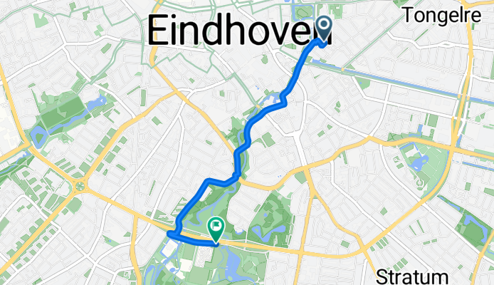 Gasfabriek, Eindhoven to Oud-Gestel, Eindhoven