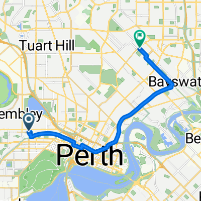 Town of Cambridge, Wembley to Kennedy Rd, Morley