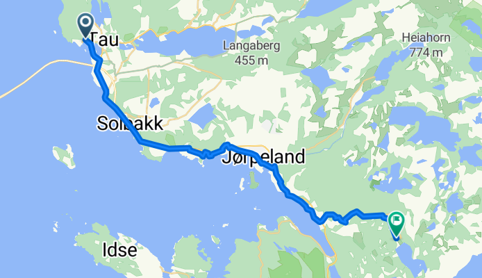 From Tau to Jørpeland