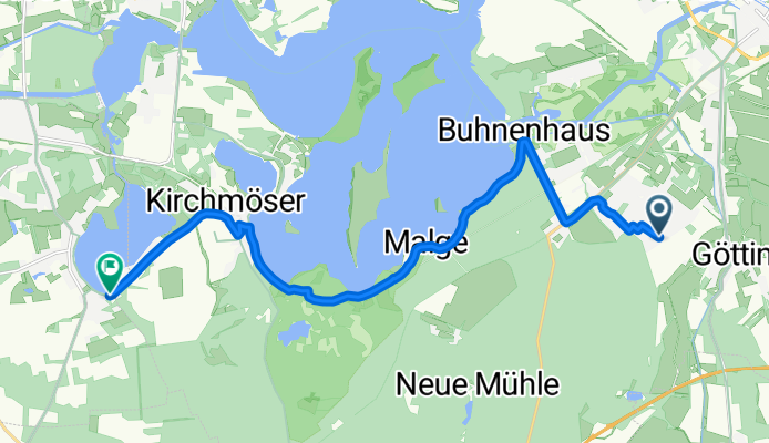 Eichhorstweg nach Am See