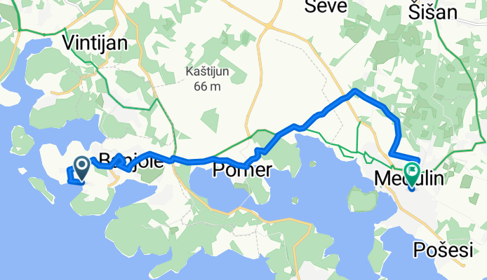 Indije, Banjole nach Sad, Medulin